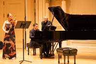 Rehearsing at Weill Hall, Carnegie Hall